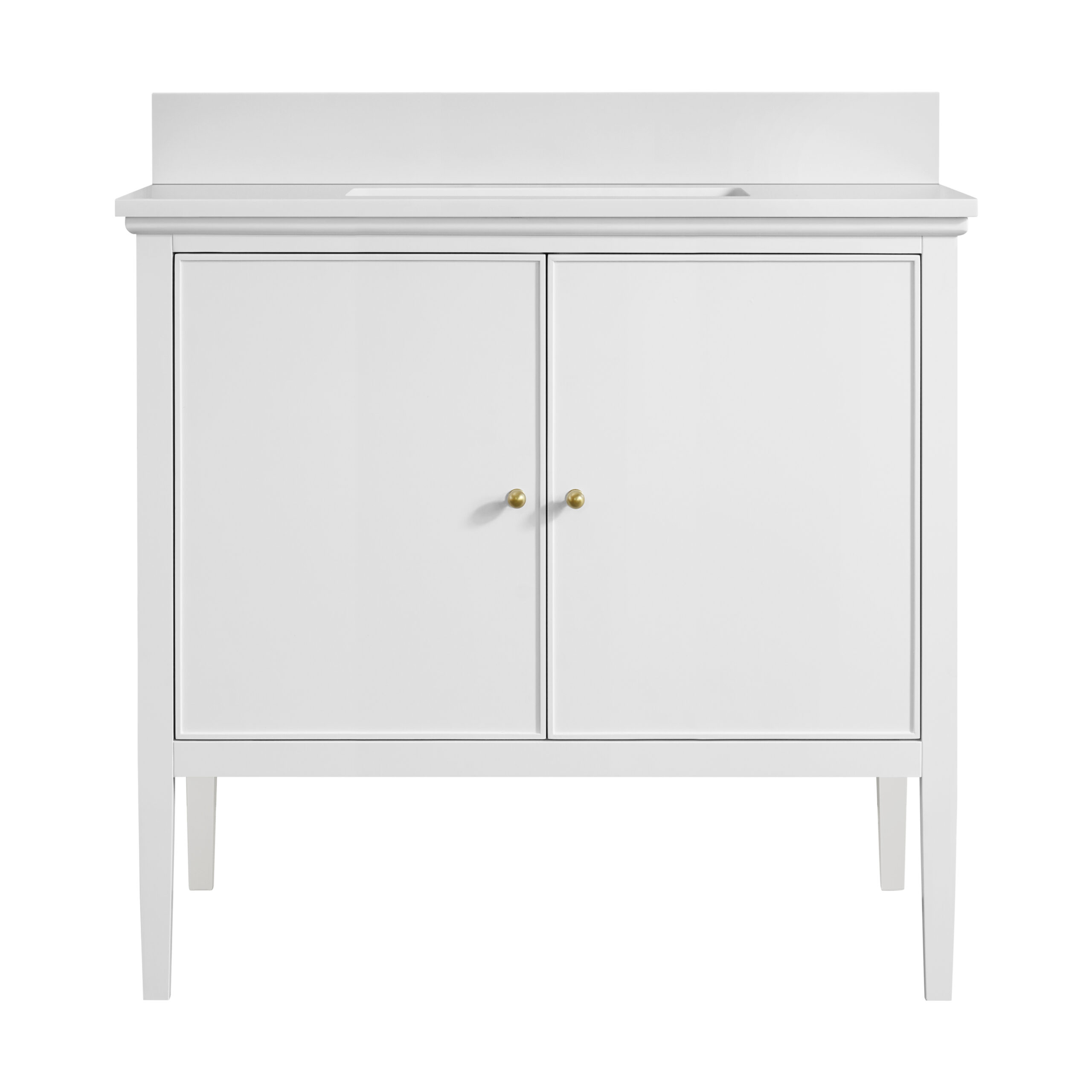 James Martin Vanities N542V36BW Bright White N542V36BW Heston 36 Single Vanit - Bright White