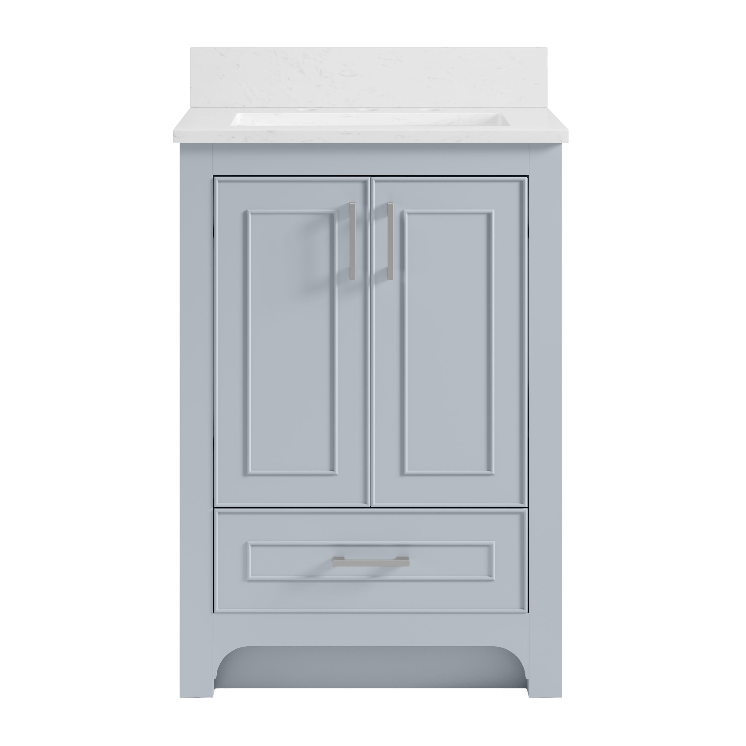 James Martin Vanities N241V24SBL Soft Blue N241V24SBL Lucerne 24 Single Vanit - Soft Blue