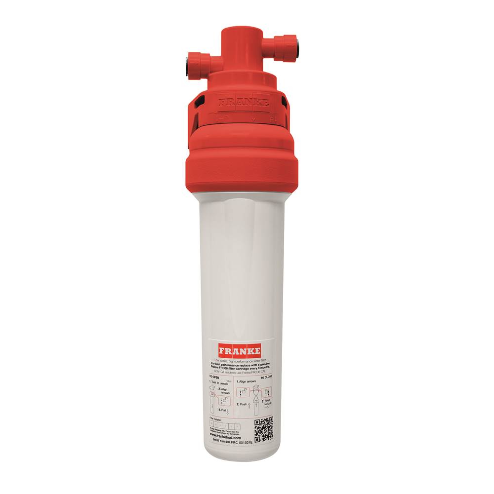 Franke Frcnstr100 Under Sink 1-stage Water Filtration Canister With Quick Change System