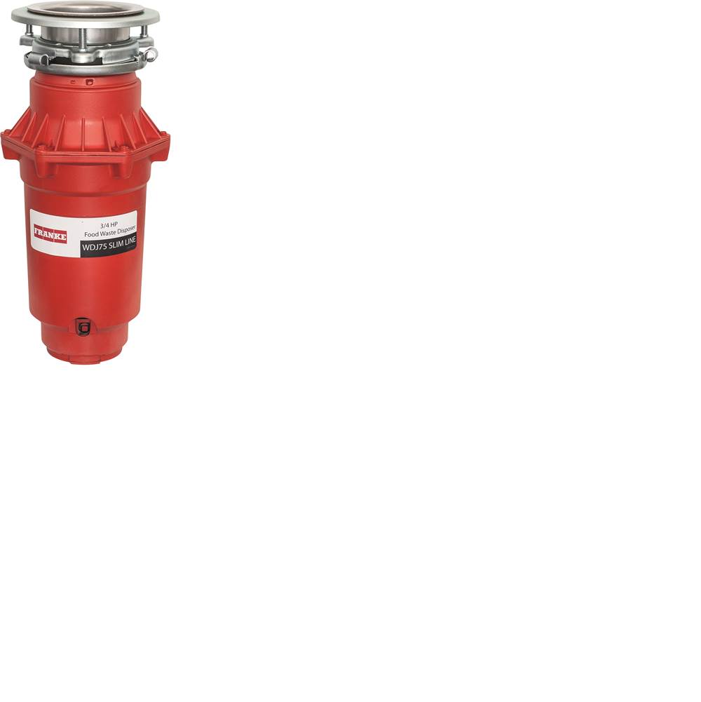 Franke 3/4 Horse Power Quiet Continuous Feed Waste Disposer Torque Master 2700 Rpm Jam-resistant Dc Motor In