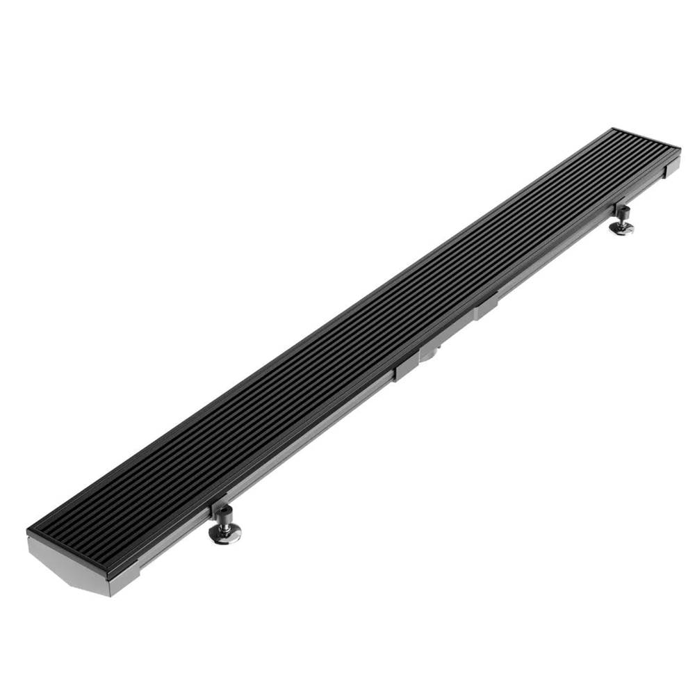 Qm drain Lagos Series. 36'' Adjustable Kit (2'' Outlet): Wedgewire Line.