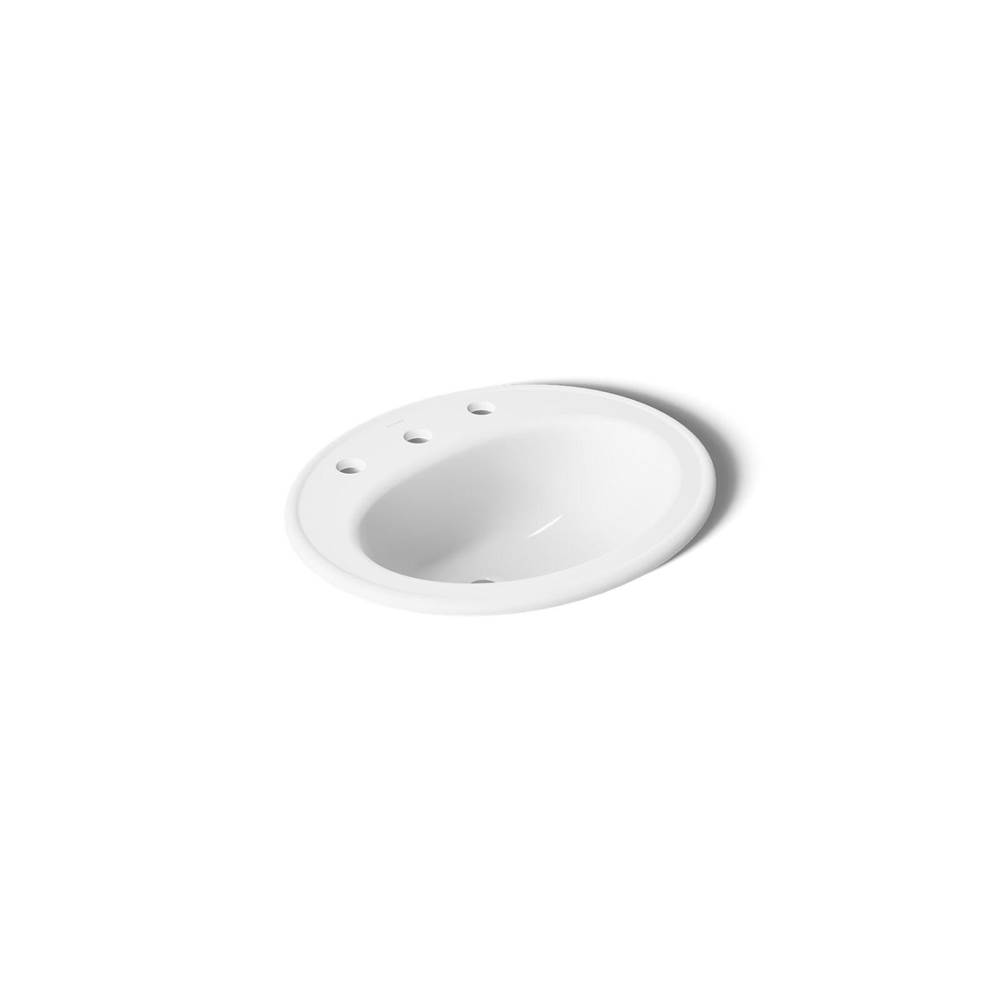 Kohler Pennington® 20-1/4'' Oval Drop-in Bathroom Sink