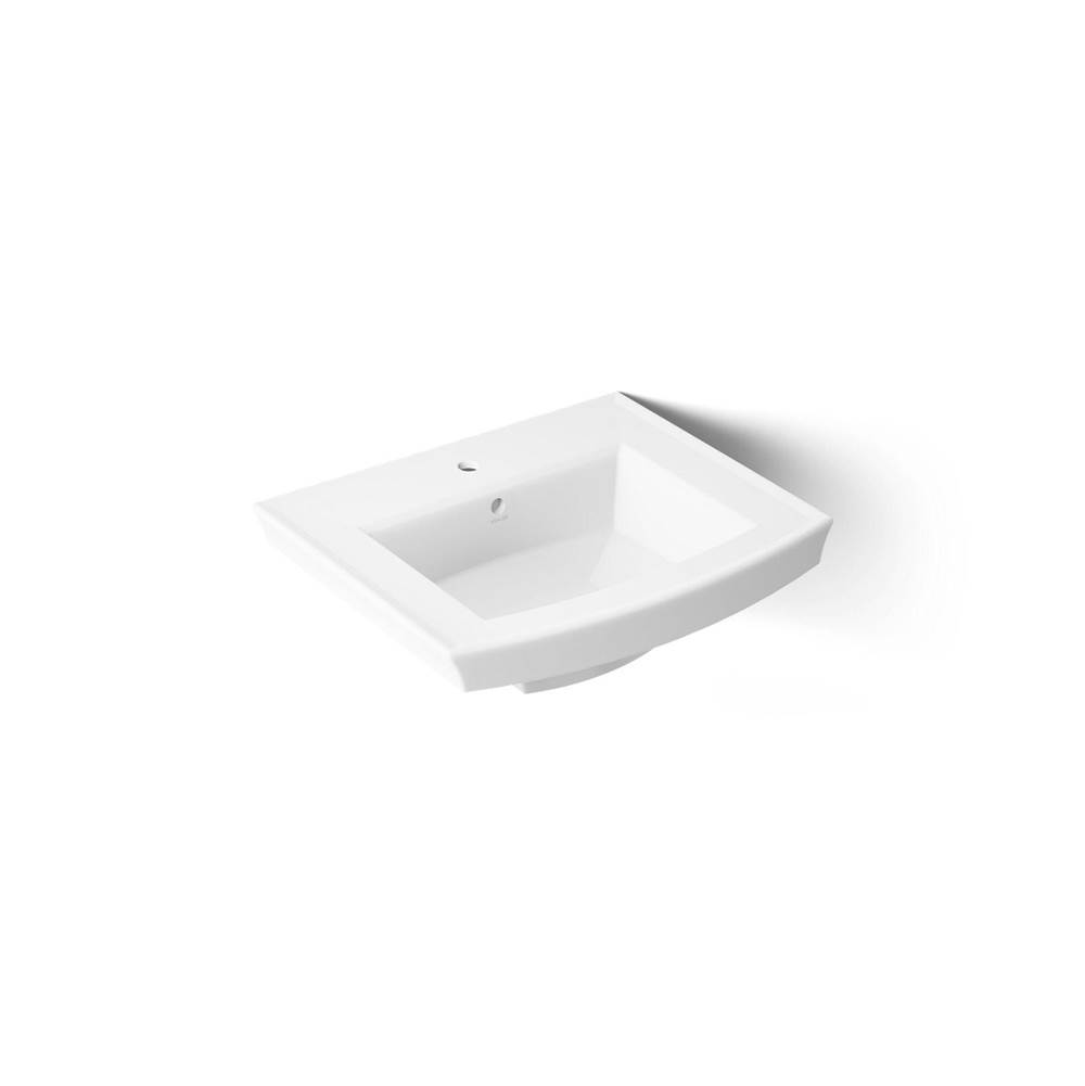 Kohler Archer® 24'' Rectangular Pedestal Bathroom Sink
