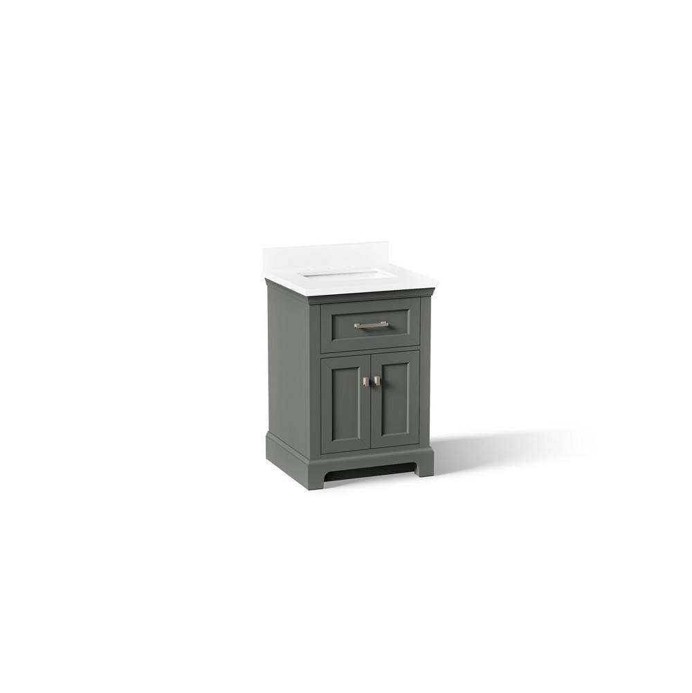 Kohler Charlemont 24'' Bathroom Vanity Cabinet With Sink And Quartz Top