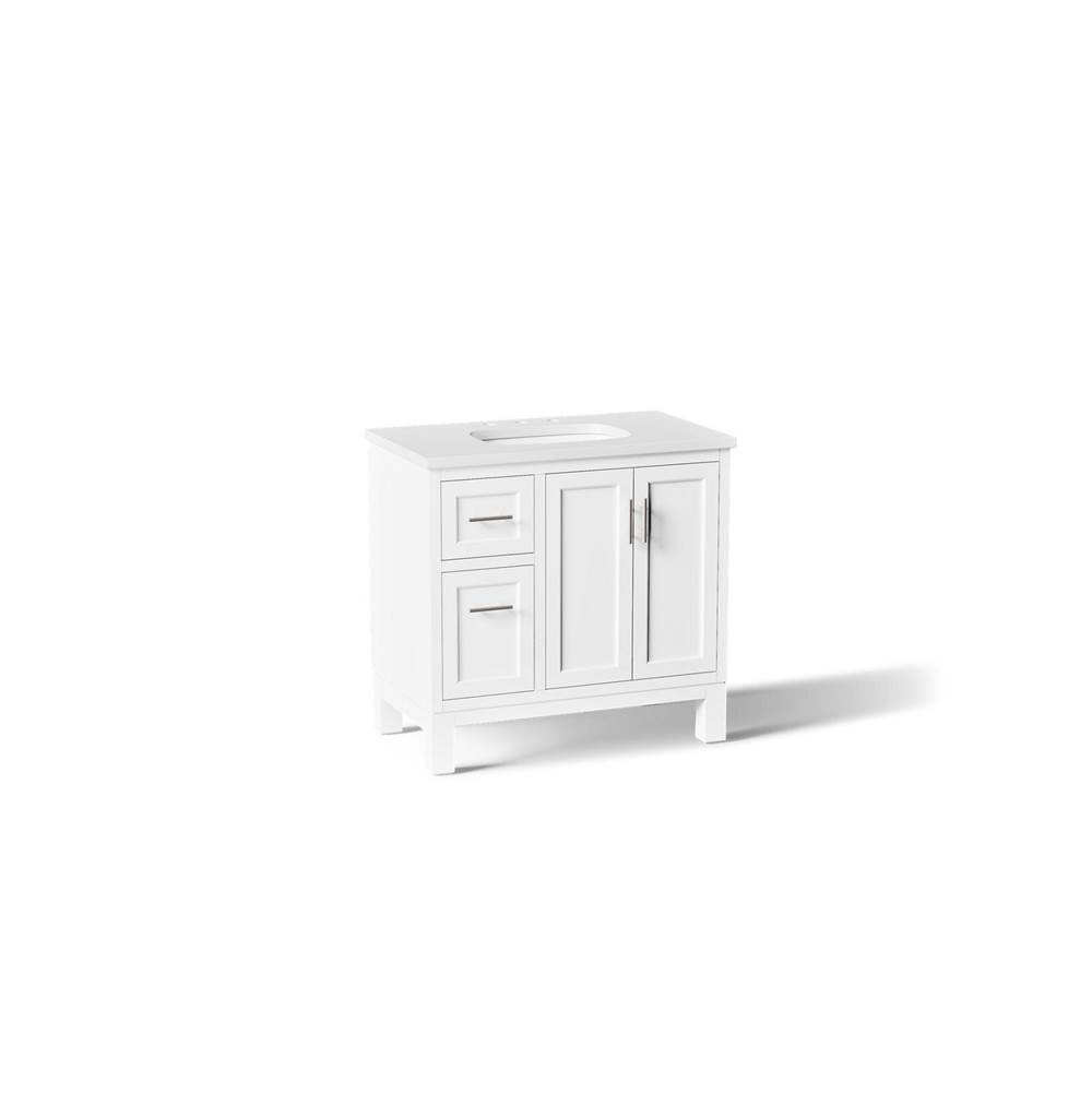 Kohler Quo® 36'' Bathroom Vanity Cabinet With Sink And Quartz Top