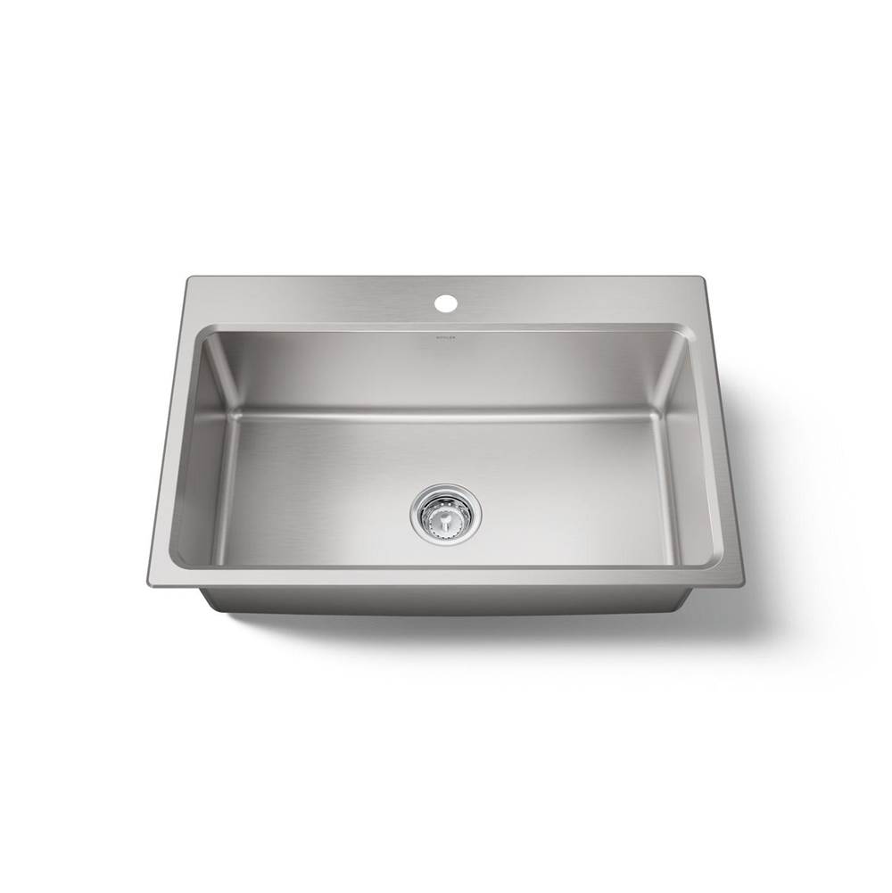 Kohler Prologue® 33'' Top-/undermount Single-bowl Kitchen Sink
