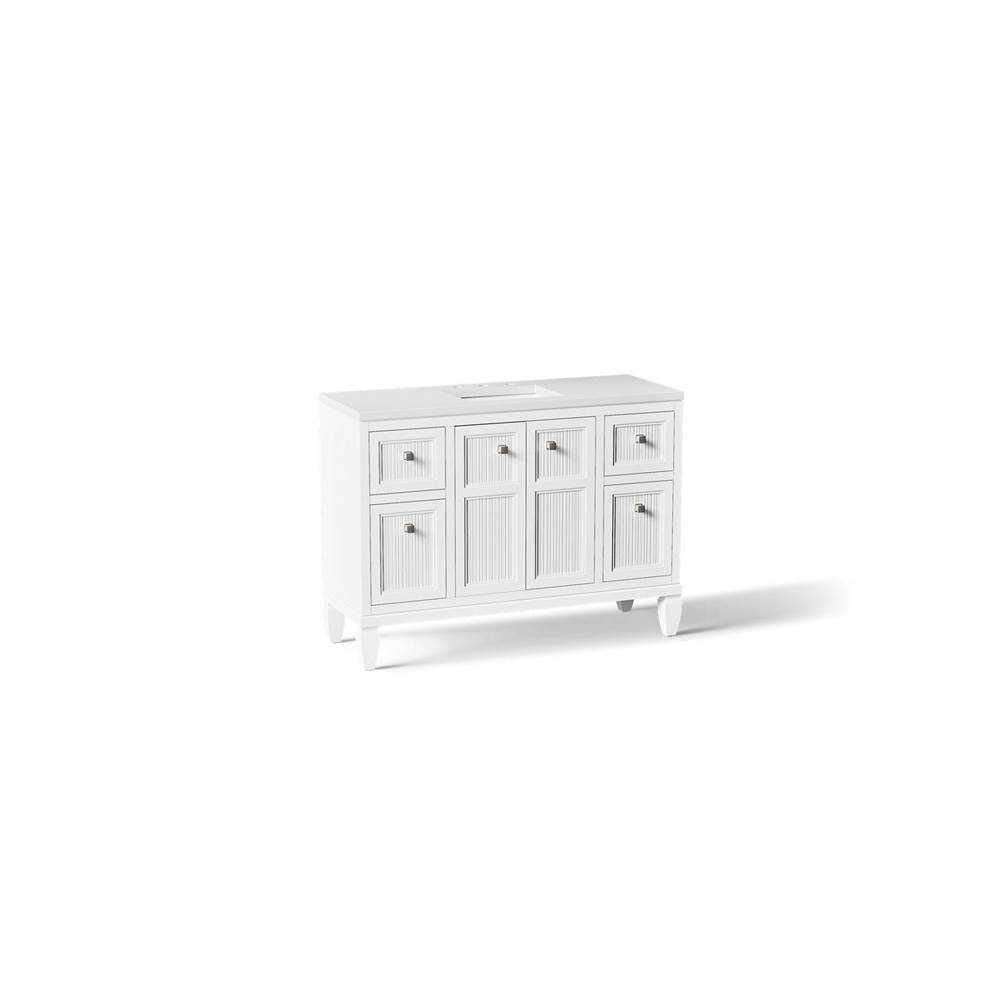 Kohler Hearthaven® 48'' Bathroom Vanity Cabinet With Sink And Quartz Top