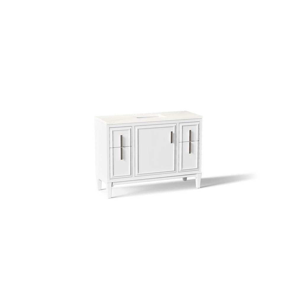 Kohler Southerk® 48'' Bathroom Vanity Cabinet With Sink And Quartz Top