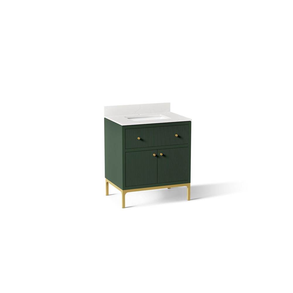 Kohler Calpa® 30'' Bathroom Vanity Cabinet With Sink And Quartz Top