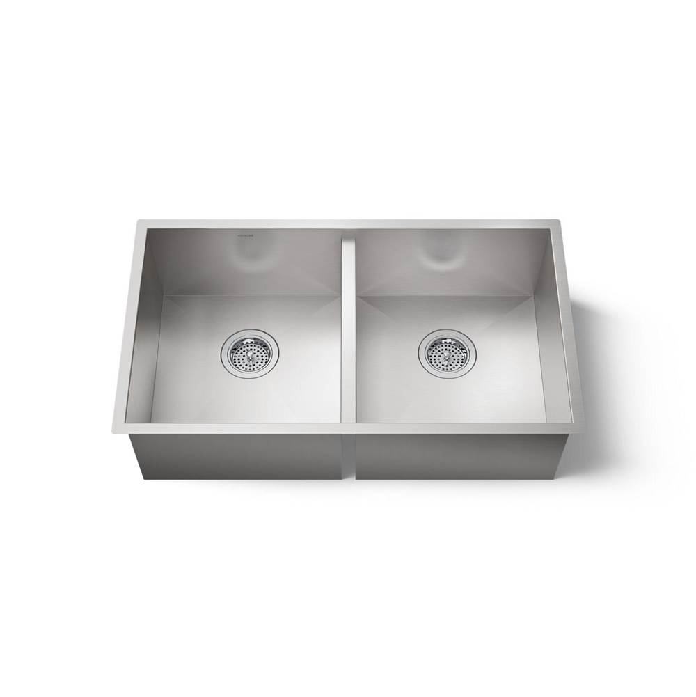 Kohler Vault™ 32'' Undermount Double-bowl Kitchen Sink