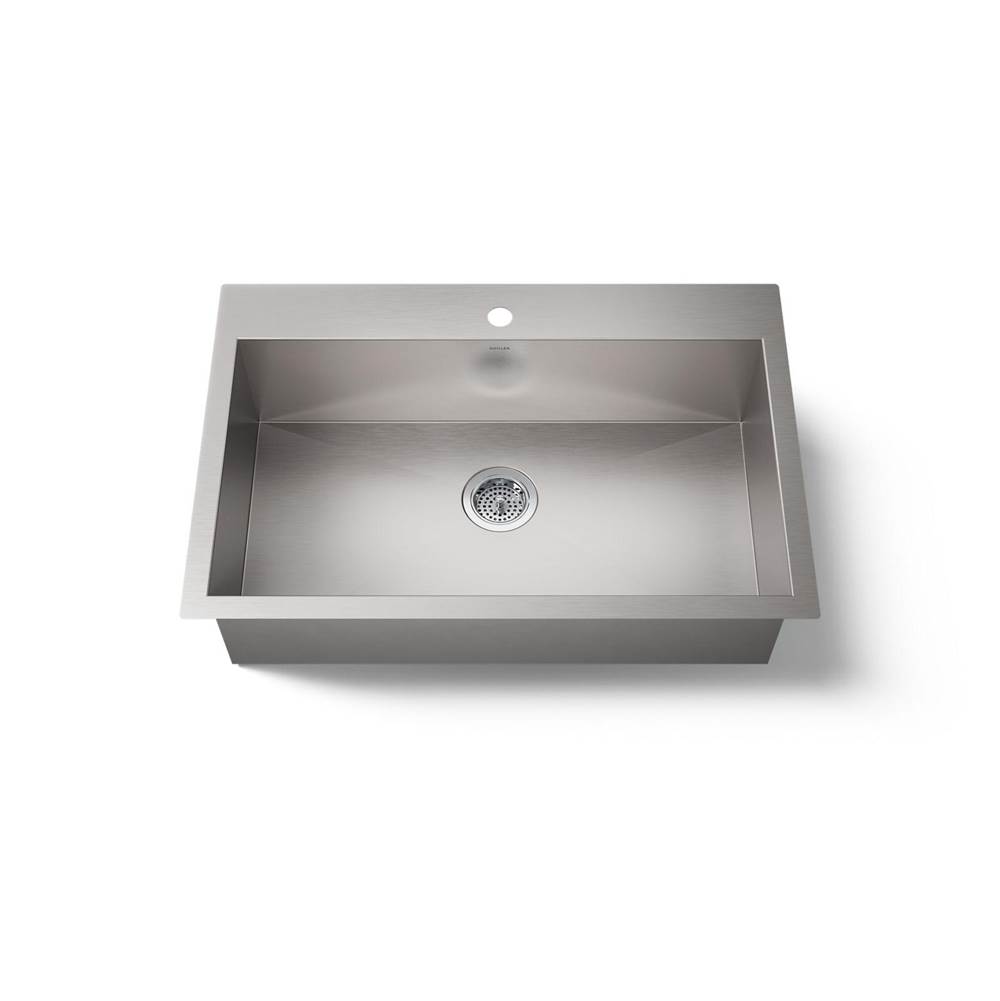 Kohler Vault™ 33'' Top-/undermount Single-bowl Kitchen Sink