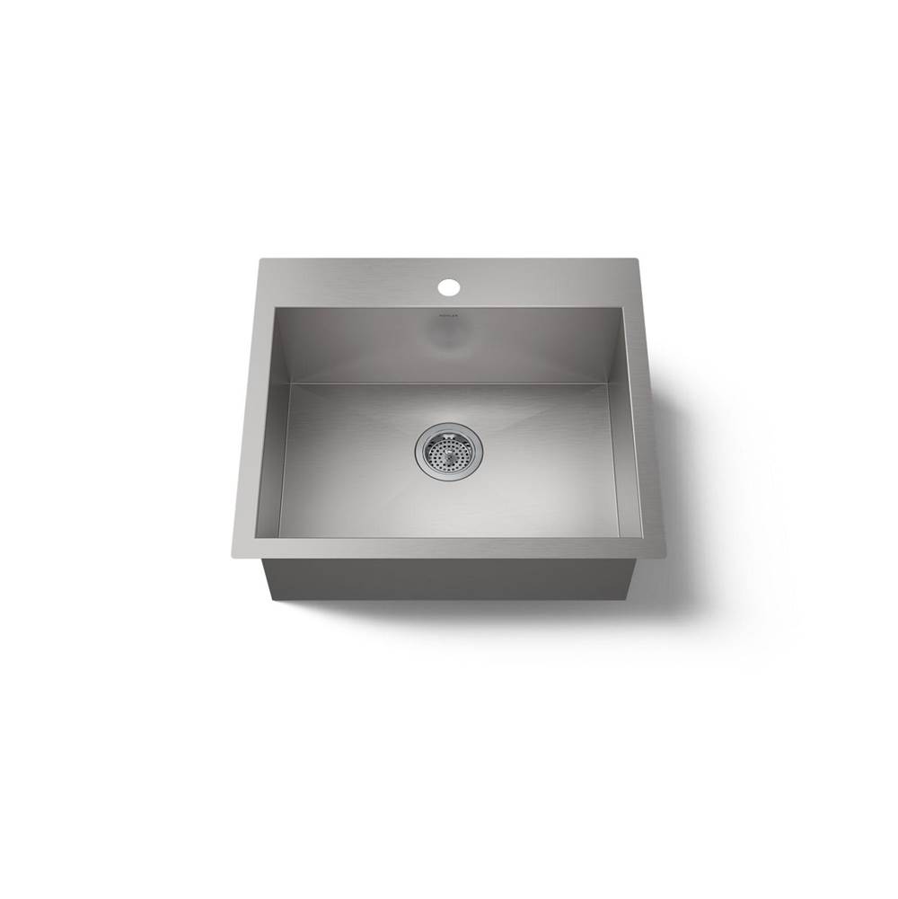 Kohler Vault™ 25'' Top-/undermount Single-bowl Kitchen Sink