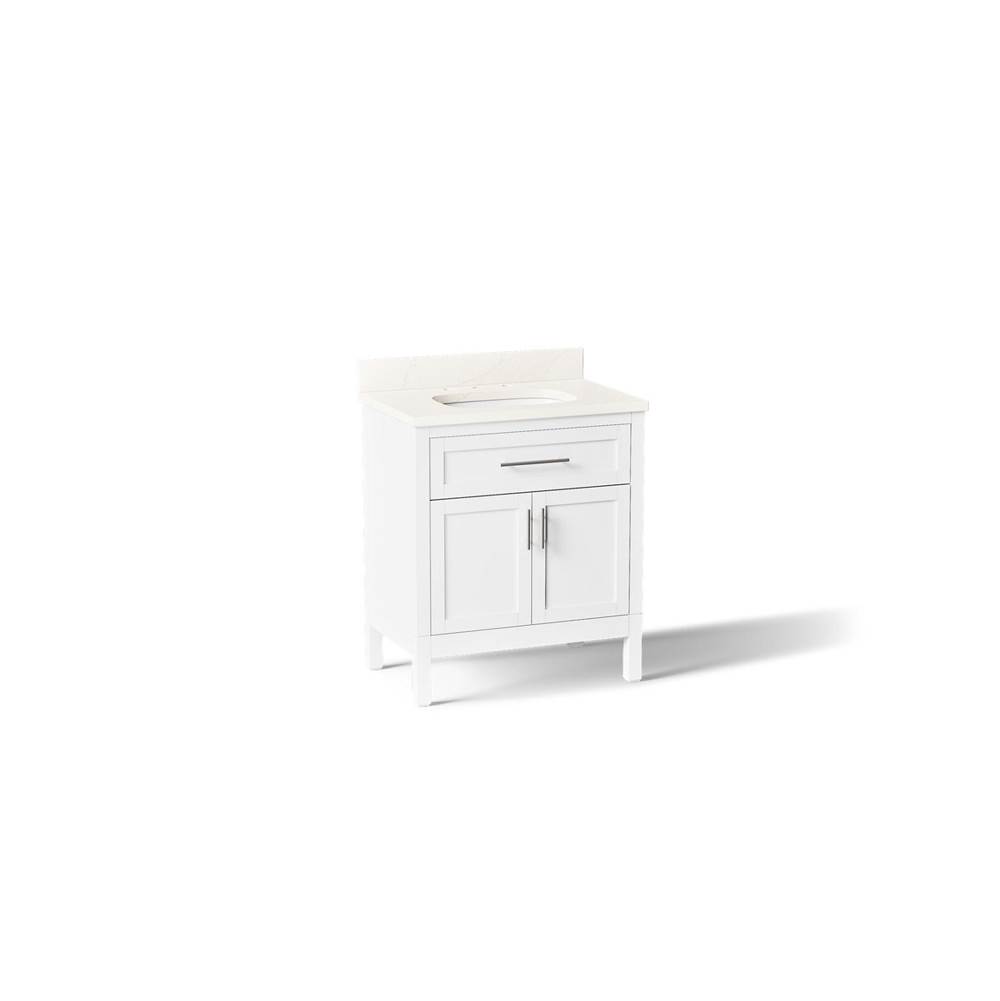 Kohler Hadron™ 30'' Bathroom Vanity Cabinet With Sink And Quartz Top