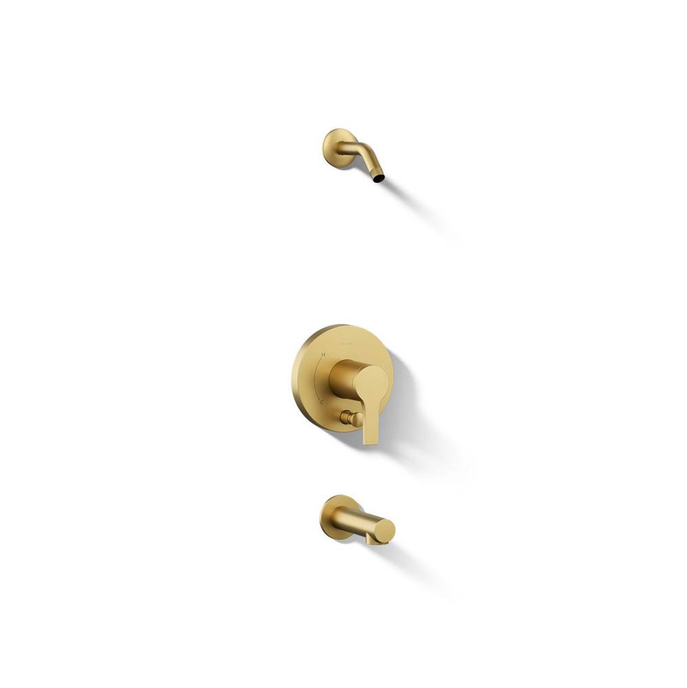 Kohler Elate Rite-temp Bath And Shower Trim Kit With Push-button Diverter